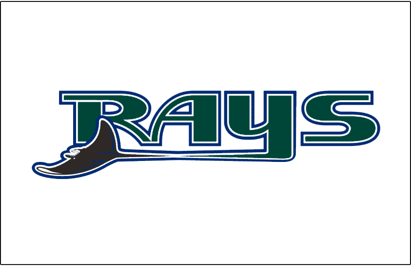 Tampa Bay Devil Rays 2001-2007 Jersey Logo fabric transfer version 3